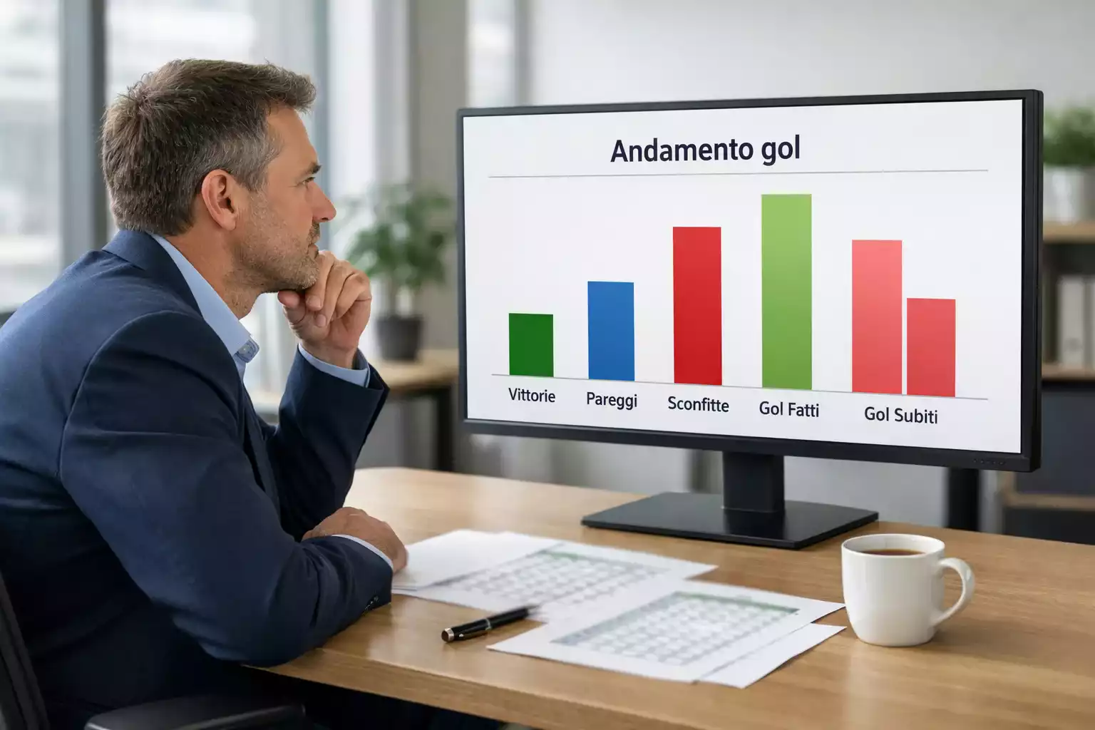 Analisi statistica delle partite di calcio con dati e tendenze